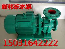 ISW32-100卧式单级单吸管道泵喷淋灌溉高压泵
